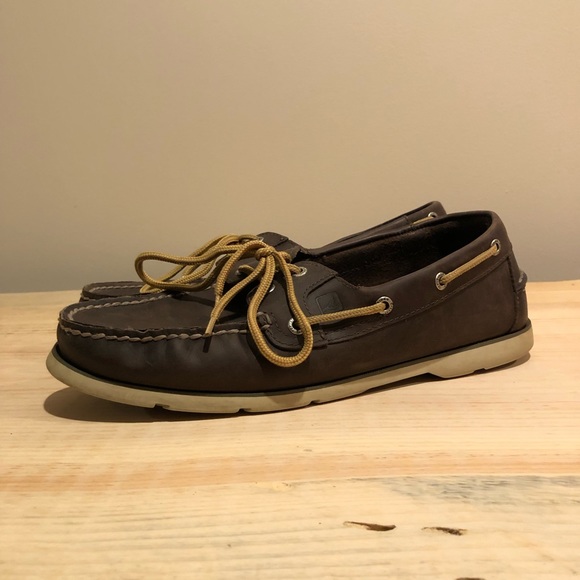 Sperry Leather Boat Shoes - Picture 2 of 4